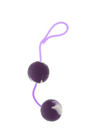 Marbilized Duo Balls Purple