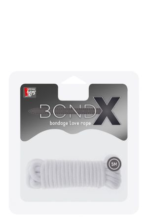 BONDX LOVE ROPE - 5M WHITE