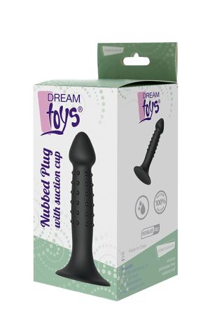DREAM TOYS NUBBED PLUG WITH SUCTION CUP 13cm