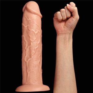 Realistic Long Dildo Flesh 27.5 x 5.85cm
