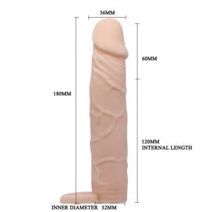 Prelungitor Penis sleeve +6cm