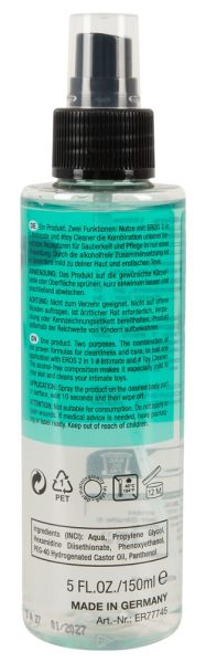 2in1 intimate & toy cleaner, 150ml
