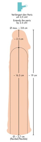 Silicone Extension (19 cm)