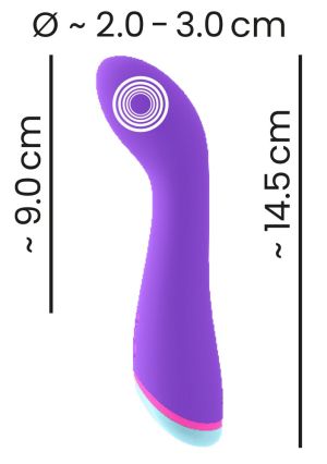 G-spot vibrator (14,5 cm)