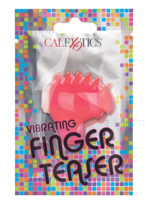 Vibrating Finger Teaser, Pink