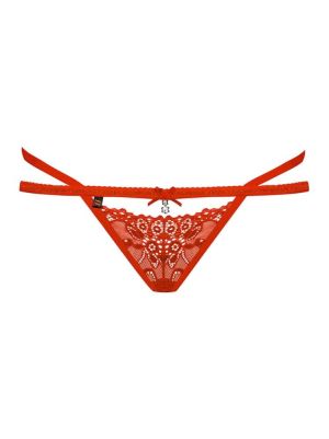 838-THO-3 thong red - S/M