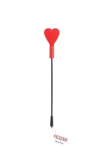 FF SILICONE HEART RED