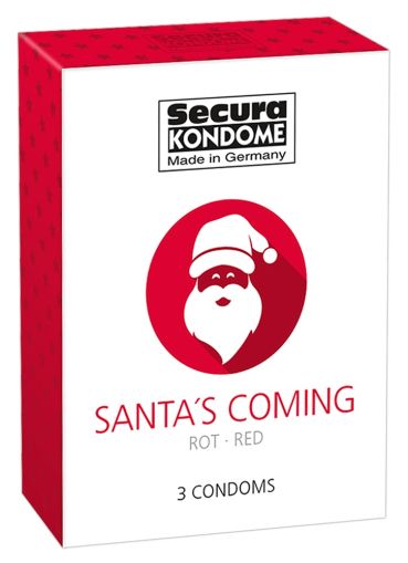 Secura Santa's Coming - 3pcs