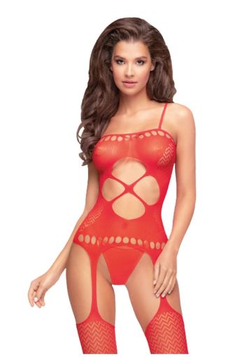 Hot Nightfall, Penthouse Lingerie, red, XL