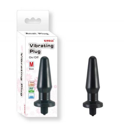 Charmly Vibrating Plug Medium (12.4cm)