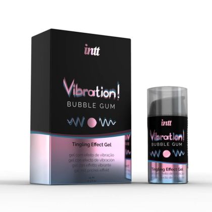 VIBRATION BUBBLE GUM 15ML - Vibrator lichid