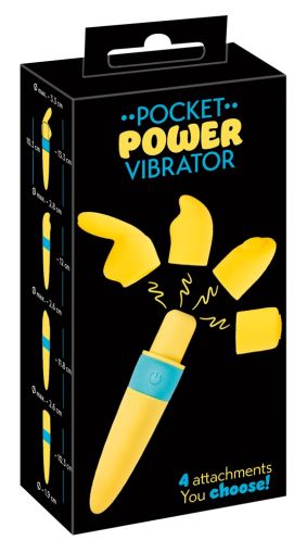 Pocket Power Vibrator (10,3 cm - 13,3 cm)