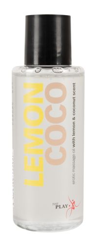 Lemon Coco erotic massage oil, 100ml