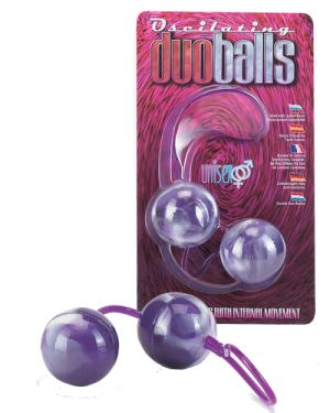Marbilized Duo Balls Purple