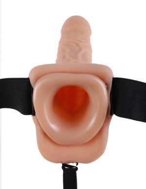   18CM Hollow Strap-On with Balls
