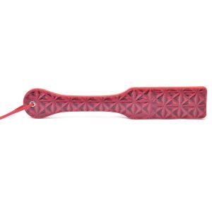 Red Embossed Paddle