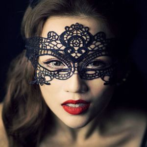 Black Sexy Lace Mask