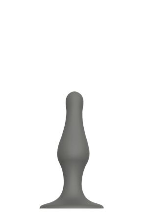DREAM TOYS GREY PLUG WITH SUCTION CUP SMALL 10cm