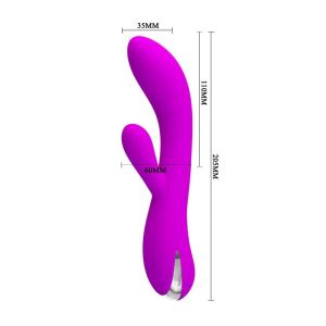 Vibrator Pretty Love  - cu incalzire 20.5cm