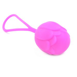 Purple Color Silicone Single Kegal Balls