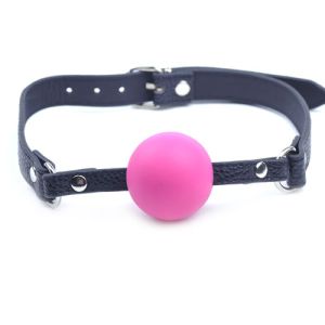Pink Silicone Ball Gag