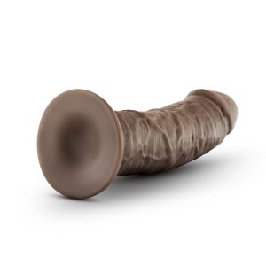 Dr. Skin - 8 Inch Cock With Suction Cup - Chocolate