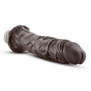 VIBRATOR MARE DR. SKIN COCK VIBE 8 Chocolate- 24.5cm