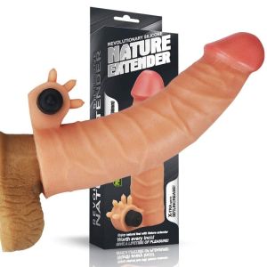 Add 1.5&quot; Vibrating Silicone Extender 17.5cm