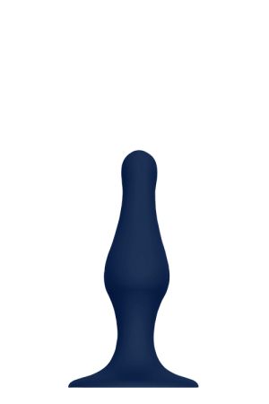 CHEEKY LOVE SILICONE PLUG SMALL BLUE 10cm