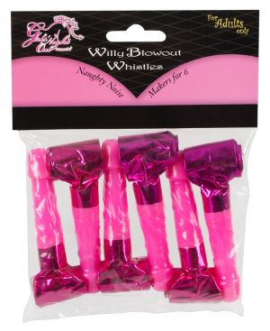Willy Blowout Whistles
