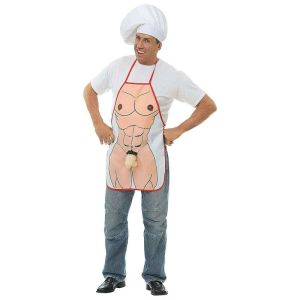 Kitchen apron with Plush Penis