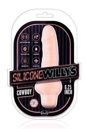 VIBRATOR MIC SILICONE WILLYS COWBOY