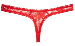 String lace, Orion, red - L