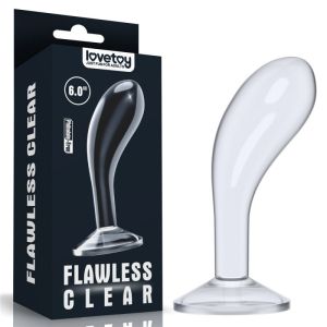 Flawless Clear Prostate Plug 15cm