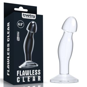 6.5'' Flawless Clear Prostate Plug 16.5cm