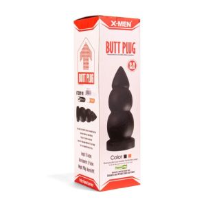 X-MEN Butt Plug Black 24.3cm x 9.4cm