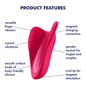 SATISFYER High Fly (red) 6.85cm