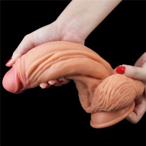 Dildo Monster 10 Dual-Layered Silicone Nature Cock (24.5cm x 6,8cm)