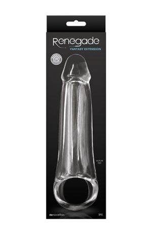 RENEGADE FANTASY EXTENSION LG CLEAR 23.3cm