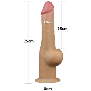 Dildo 9.5 Dual-Layered Handle Cock 25cm