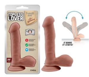 Dildo Topless Lover-Flesh 19cm