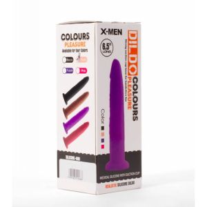 Dildo Silicon X-MEN 6.5" Dildo Colours Pleasure Flesh (16.5cm)