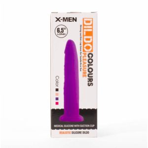 Dildo Silicon X-MEN 6.5" Dildo Colours Pleasure Flesh (16.5cm)