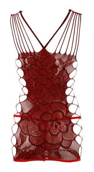 Lingerie Dress Orion, red - S/L