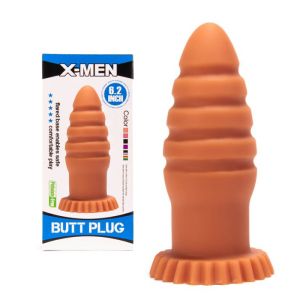 X-MEN 6.2 inch Butt Plug Flesh 15.8x 6.2cm