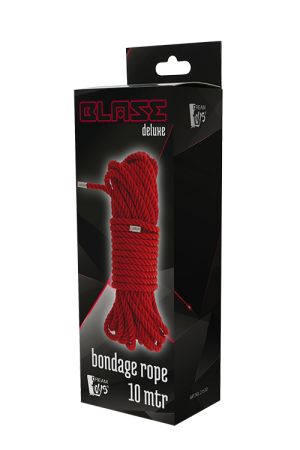 BLAZE DELUXE BONDAGE ROPE 10M RED
