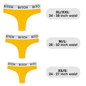 Bitch Vibrating Panties XL/XXL