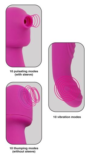 3 Function Vibrator (26,6 cm)