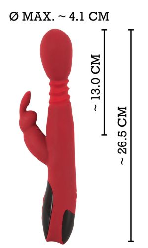Silicone Rabbit Vibrator (26.5 cm)