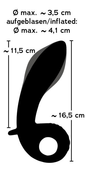 Inflatable Vibrator Petit (16.5cm)